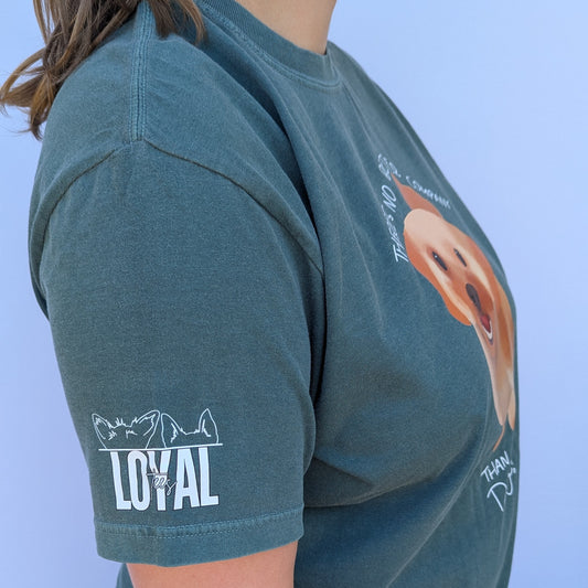 No Better Company Than a Dog, Women's Unisex Fit T-Shirt