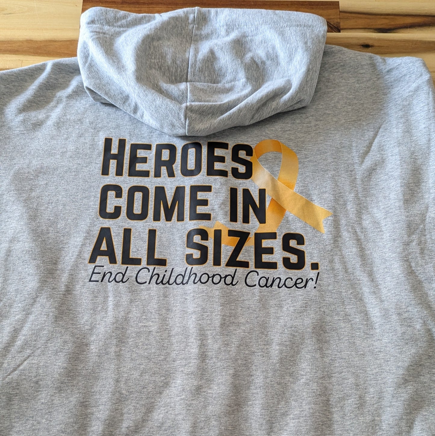Heroes Come In All Sizes, Unisex Fit, Zip Up Jacket