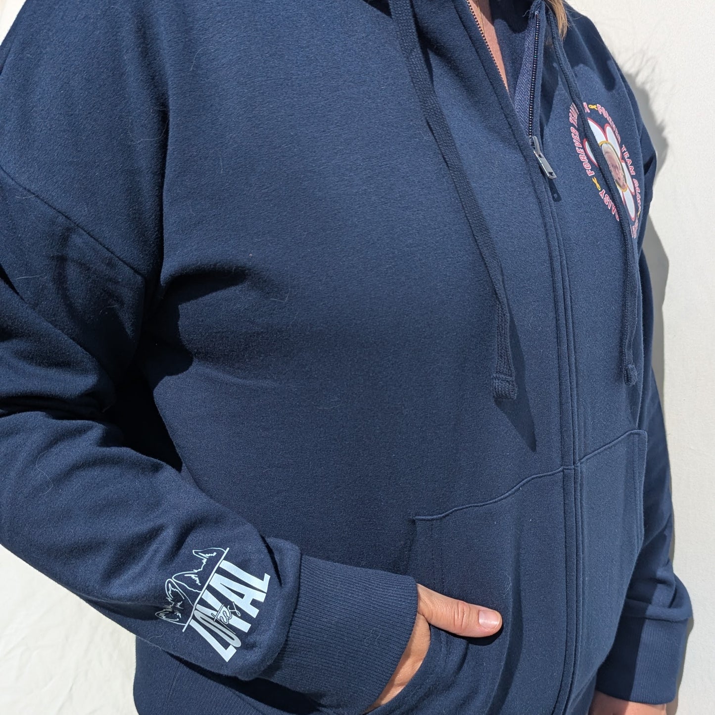 Forever Team Daisy Zip-Up Jacket, Unisex Fit