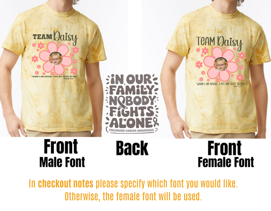 Support for Daisy, Women & Men Unisex Fit T-Shirts