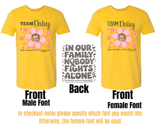 Support for Daisy, Women & Men Unisex Fit T-Shirts