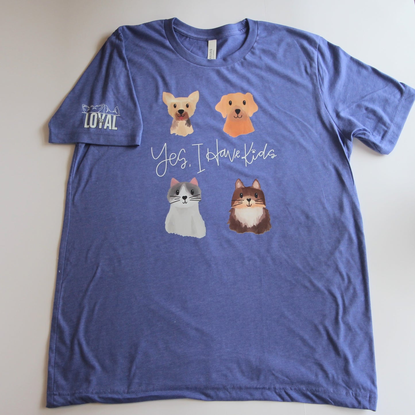 Pet Mom, Women's Unisex Fit T-Shirt