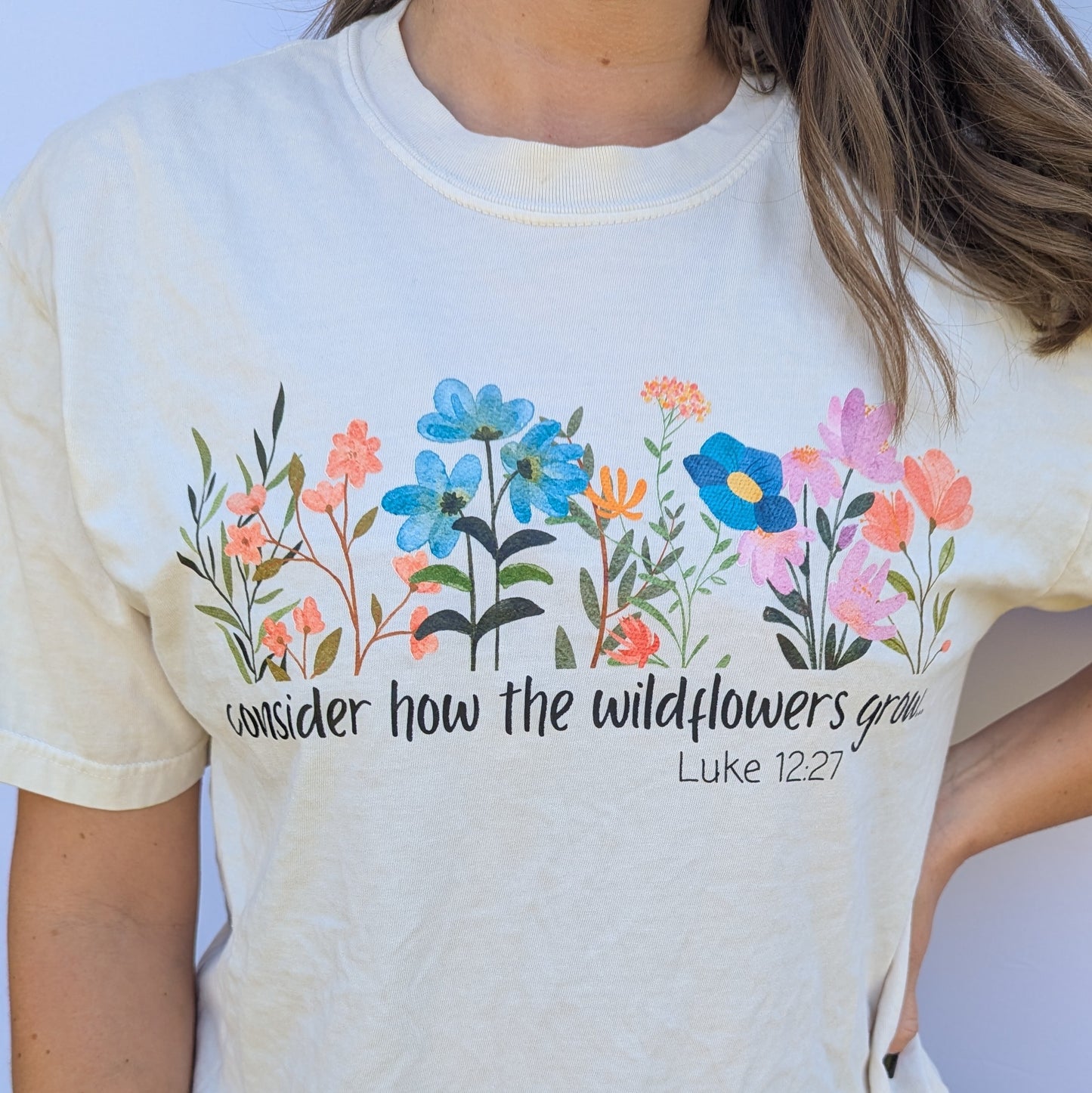 Consider the Wildflowers, Women's Unisex Fit T-Shirt