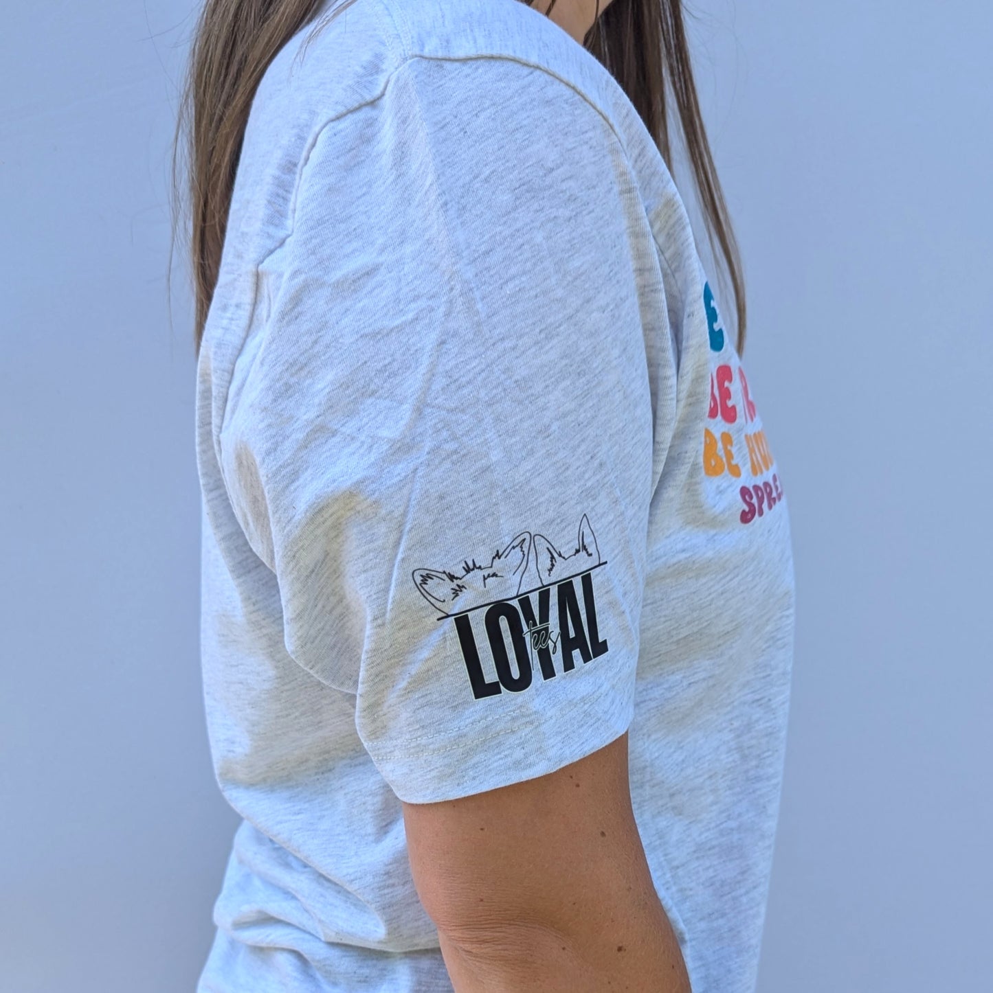 Spread Love Not Hate, Women's Unisex Fit T-Shirt