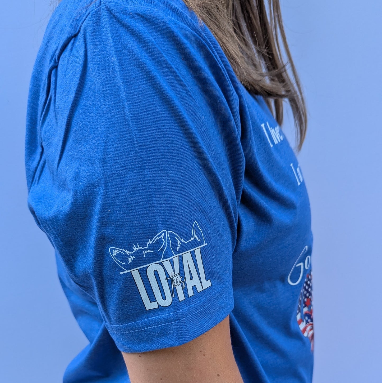 Bless the USA Women's T-Shirt, Unisex Fit