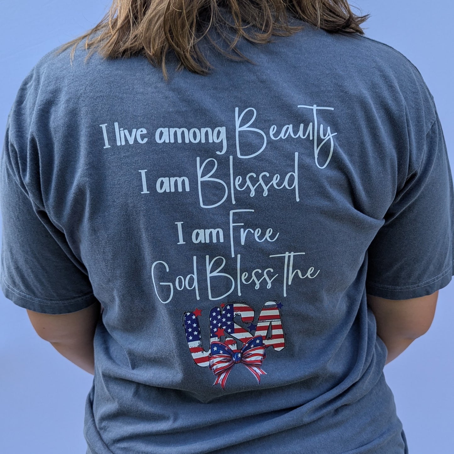 Bless the USA Women's T-Shirt, Unisex Fit