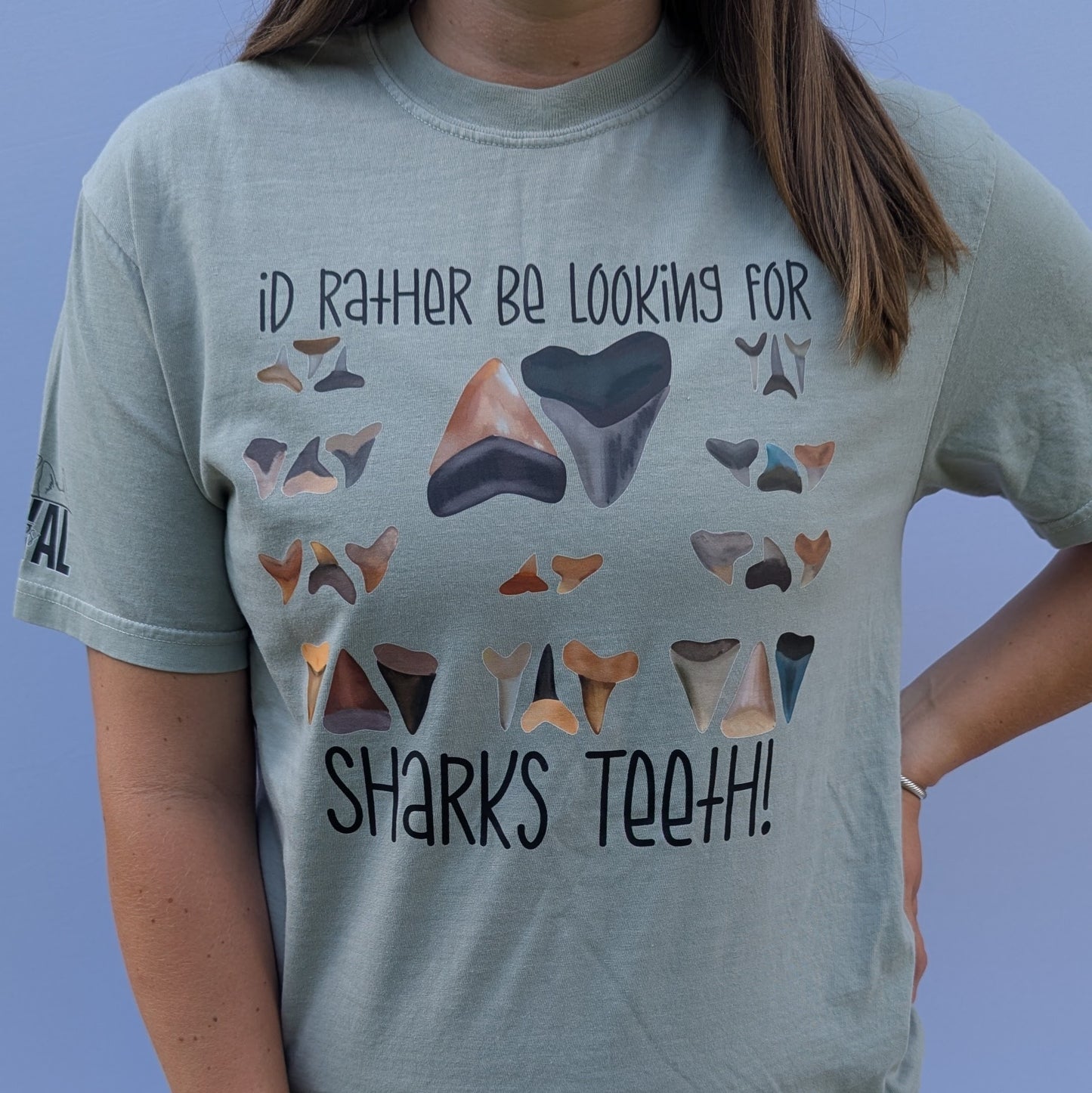 Rather Be Looking for Sharks Teeth Women's T-Shirt, Unisex Fit