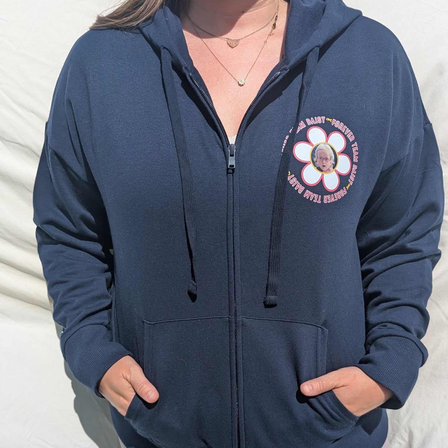 Forever Team Daisy Zip-Up Jacket, Unisex Fit
