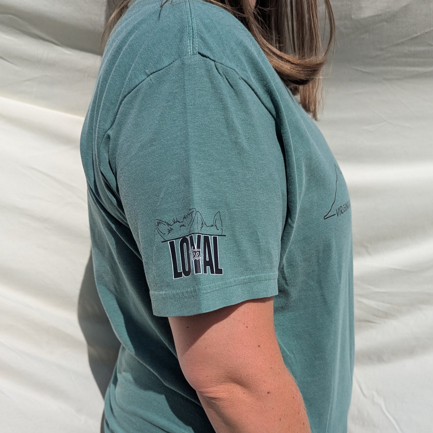 Love Virginia My Home State, Unisex Fit T-Shirt