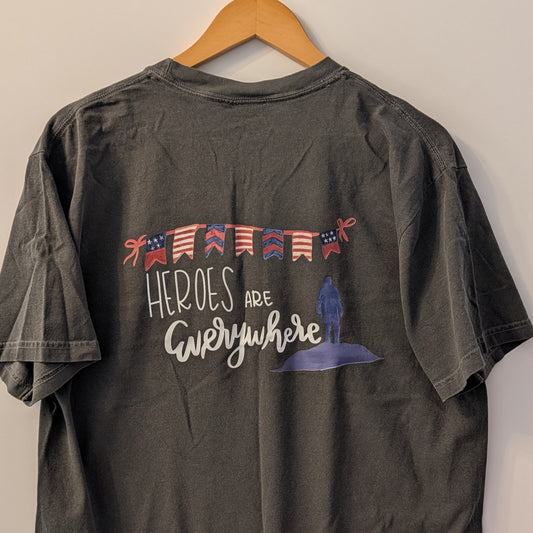 Heroes Are Everywhere, Size Large, FINAL STOCK