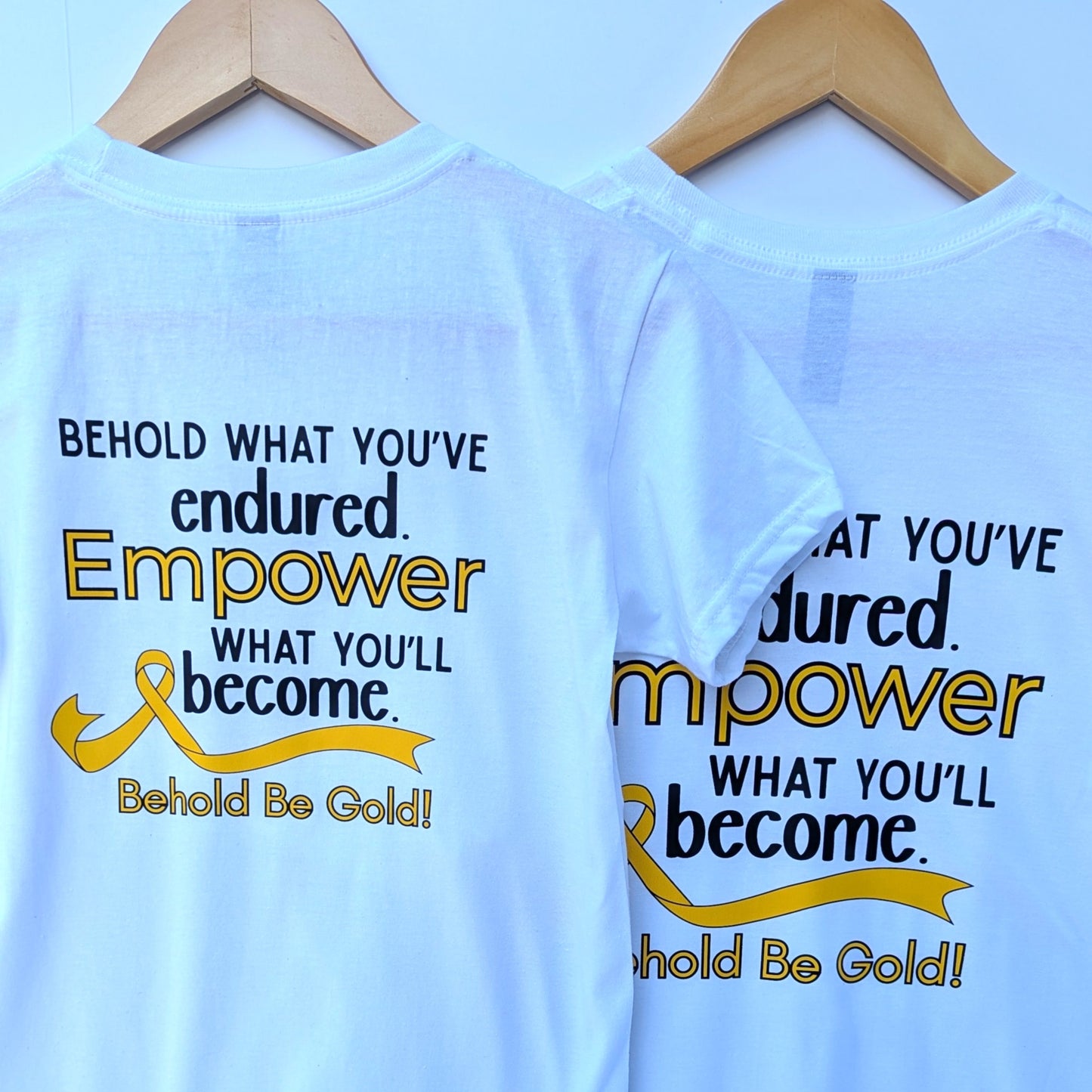 Behold Be Gold, Adults & Youth, WHITE