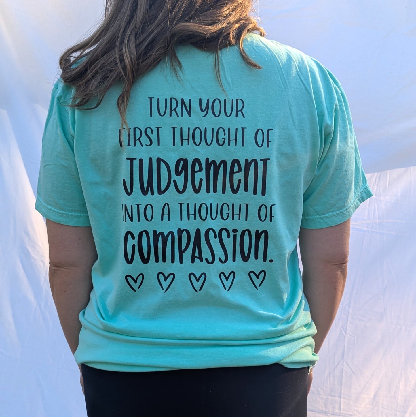 Judgement to Compassion, Women's Unisex Fit T-Shirt
